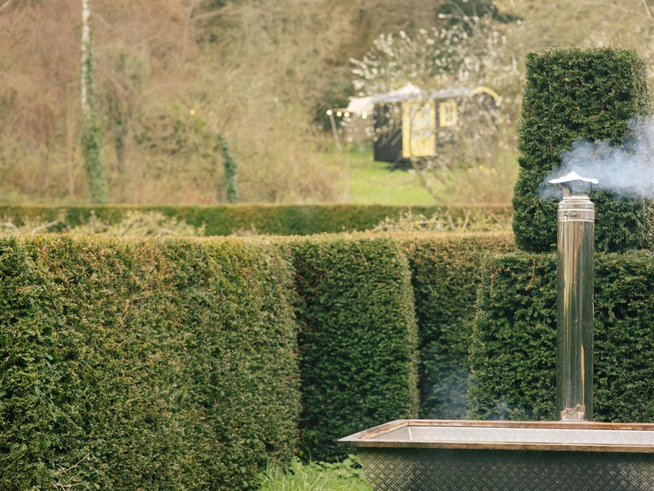 Wood-fired Hot Tub