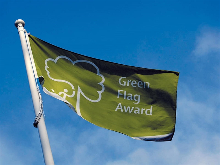We're proud to have been awarded the Green Flag Award.  With our volunteers we work hard to maintain the glorious setting for our visitors to enjoy.