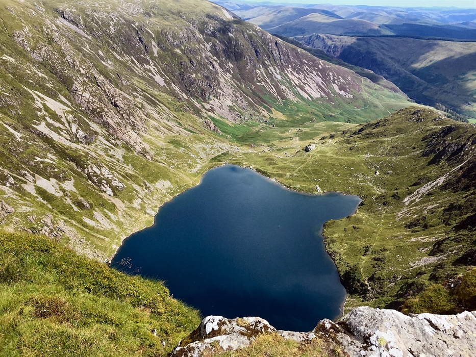 Llyn Cau, Snowdonia, glacial lake