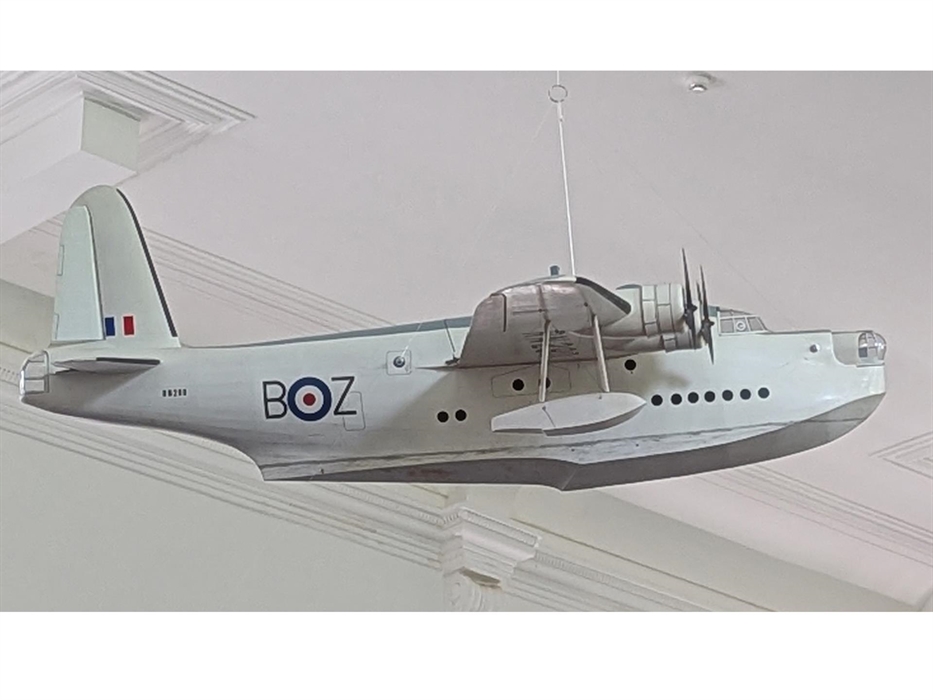 RAF Pembroke Dock was the world’s largest military flying boat station in wartime, with up to 100 of these extraordinary Sunderland seaplanes afloat i