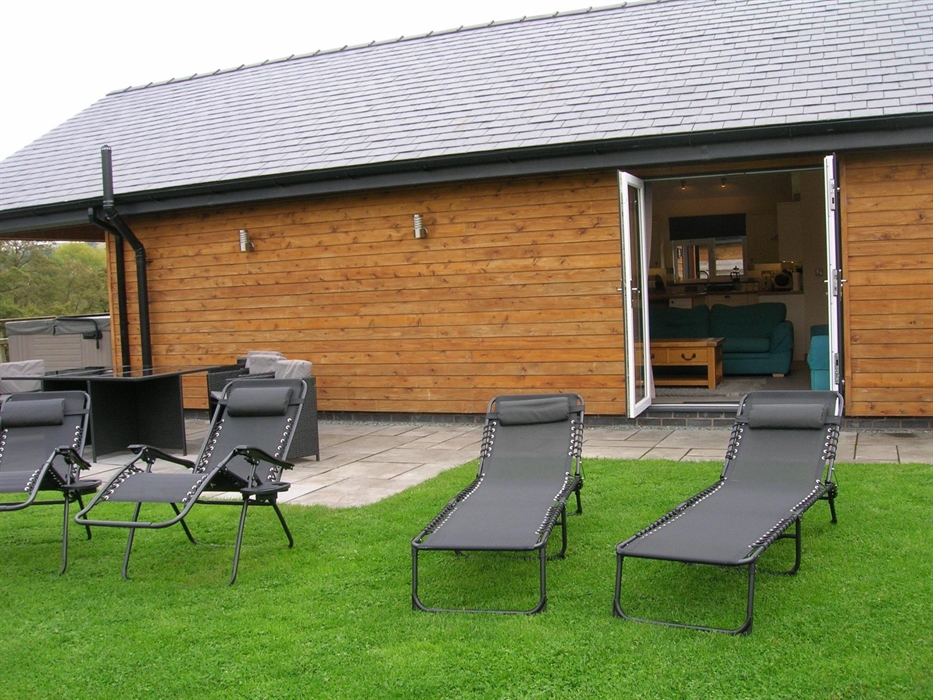 New loungers ready for summer at River Lodge.