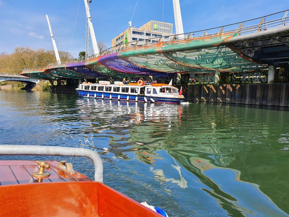 Approaching the city centre