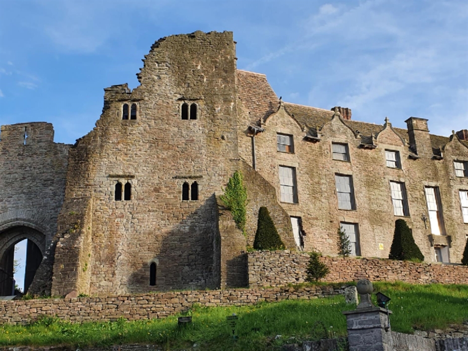 View of Hay Castle from the Cheesemarket