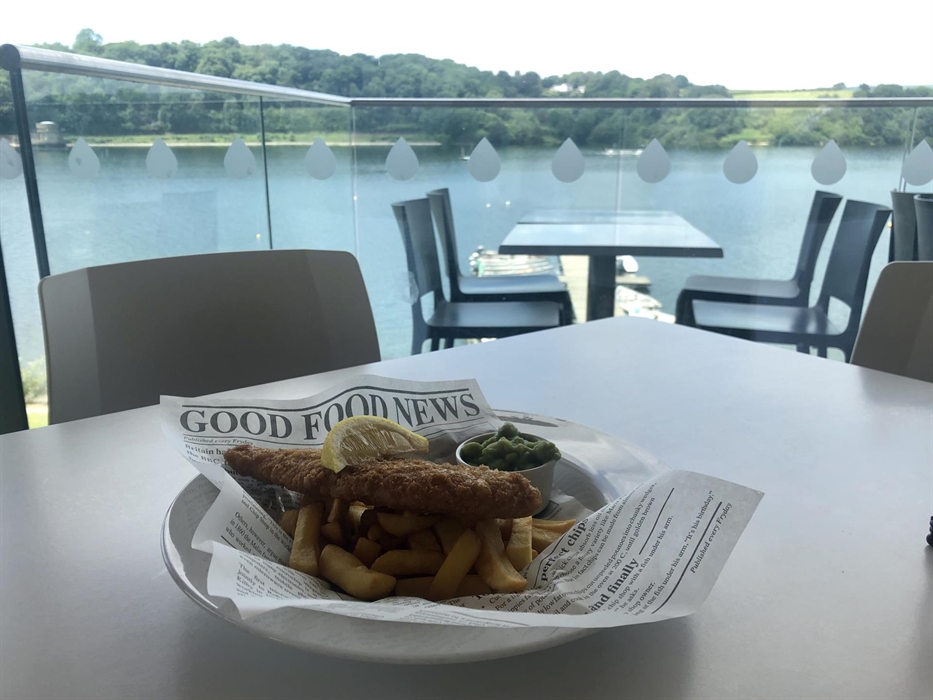 Fish & Chips at Llandgefedd