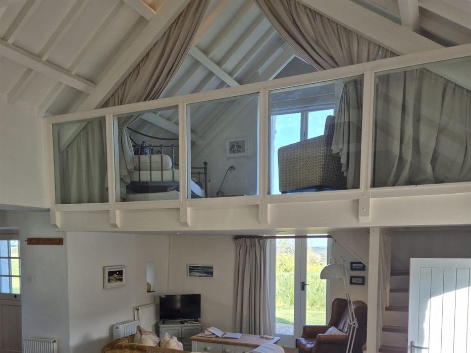 Glowty Balcony Bedroom