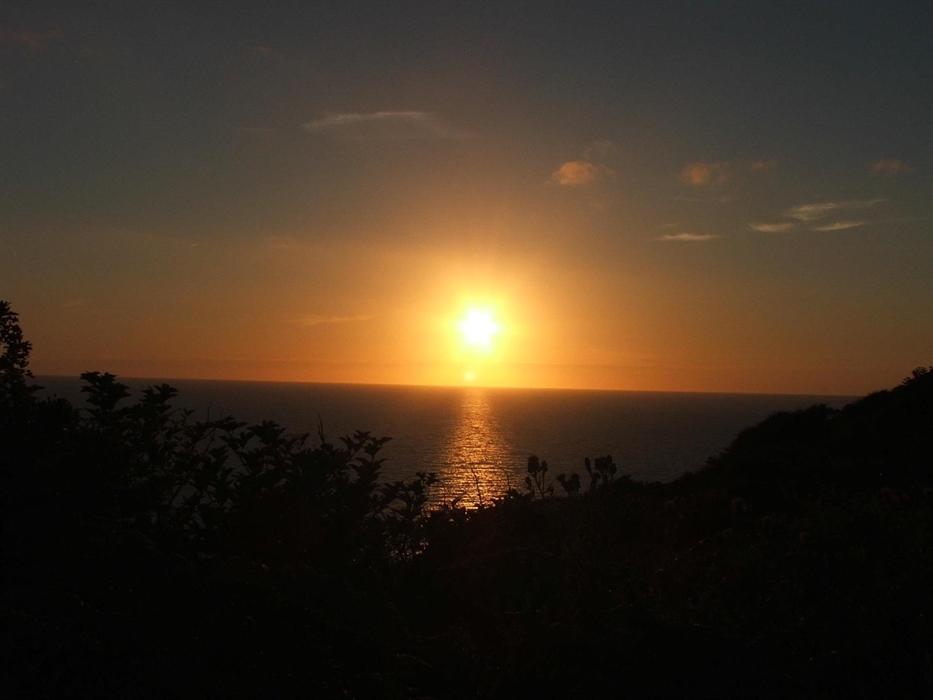 Stunning Sunsets to enjoy from the local beach at Llangrannog