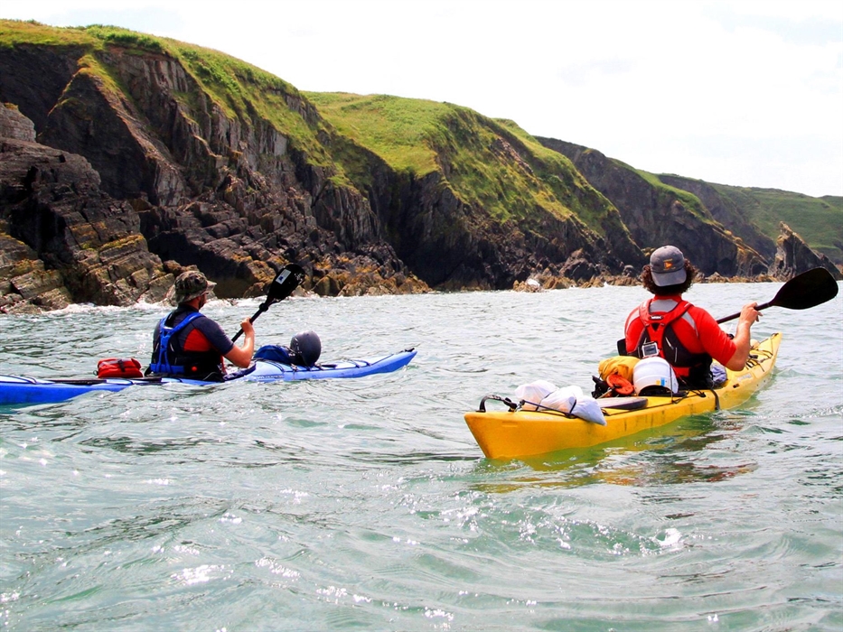 Sea kayaking