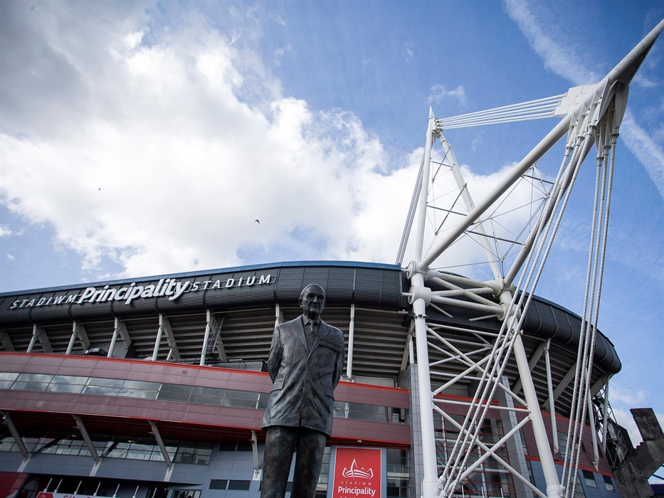 Principality Stadium - Sir Tasker Watkins Statue