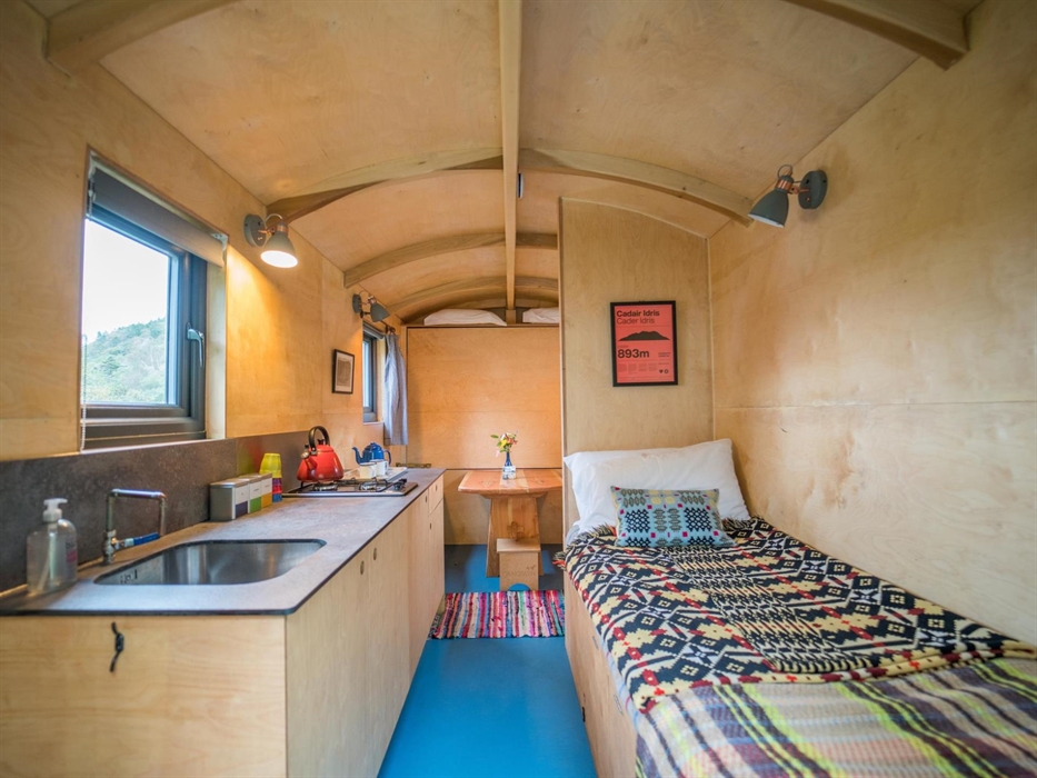 Snowdonia shepherd's hut