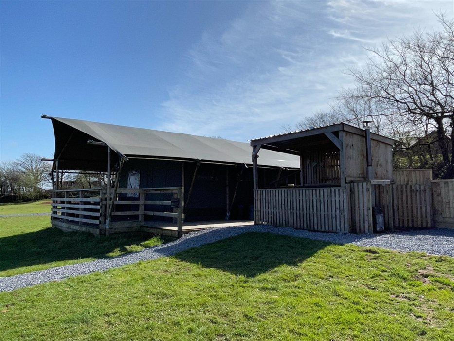 Worms Head Tent Exterior