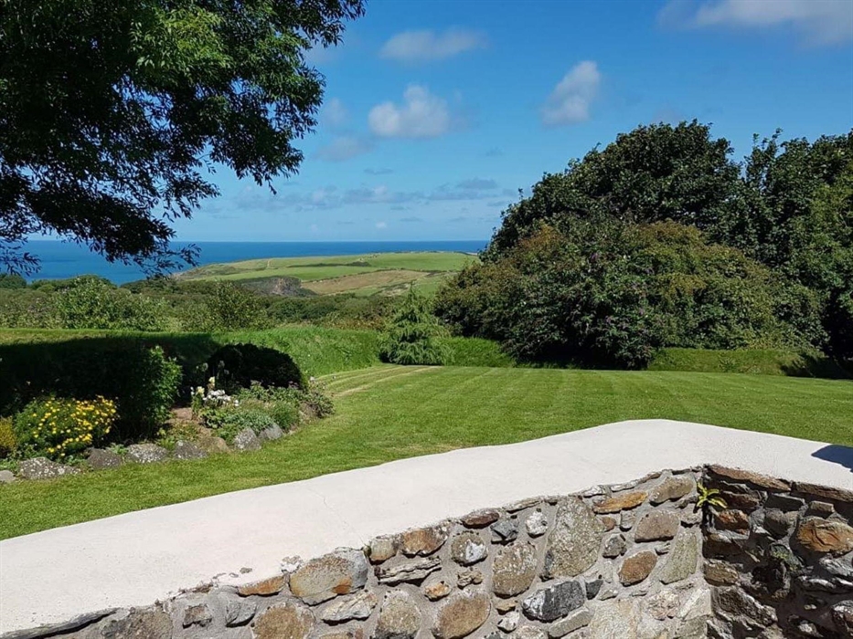 Yr Hafan Holiday Cottages - View from Penberi Cottage patio