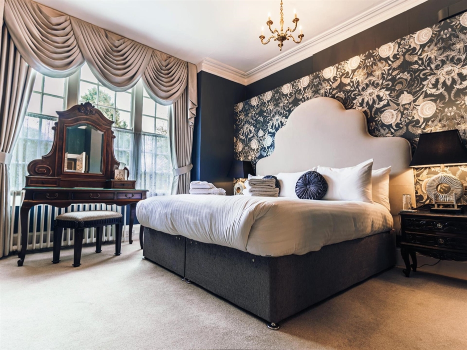 Plas Dinas Country House is a boutique hotel in North Wales. It is a historic country house hotel, the former home of Lord Snowdon