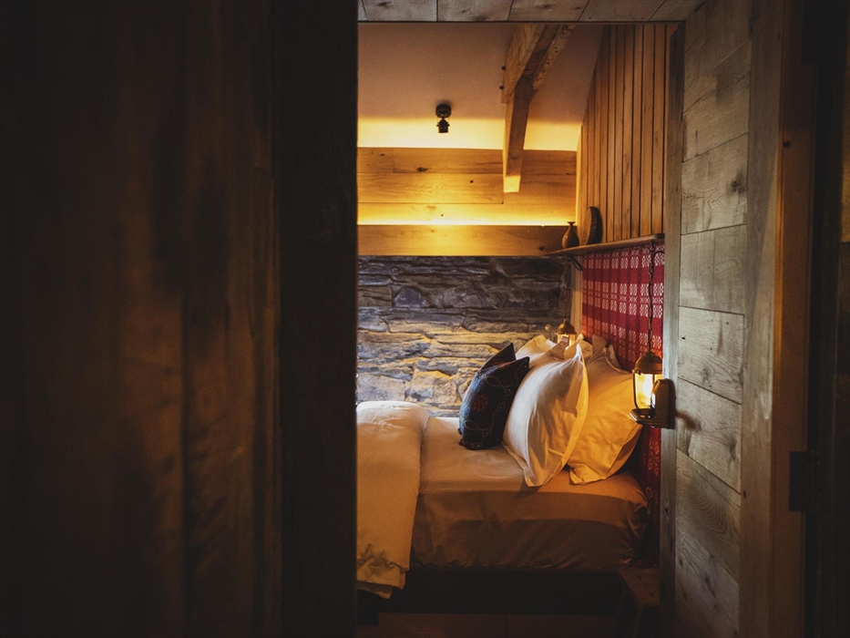 Cosy cabin bedrooms