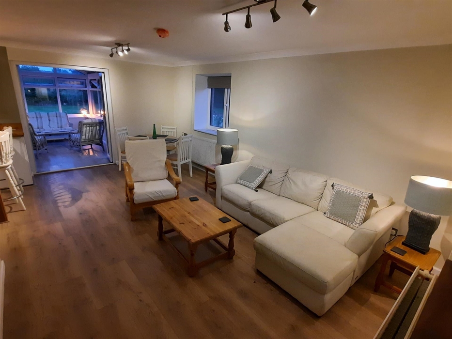 Lounge and conservatory