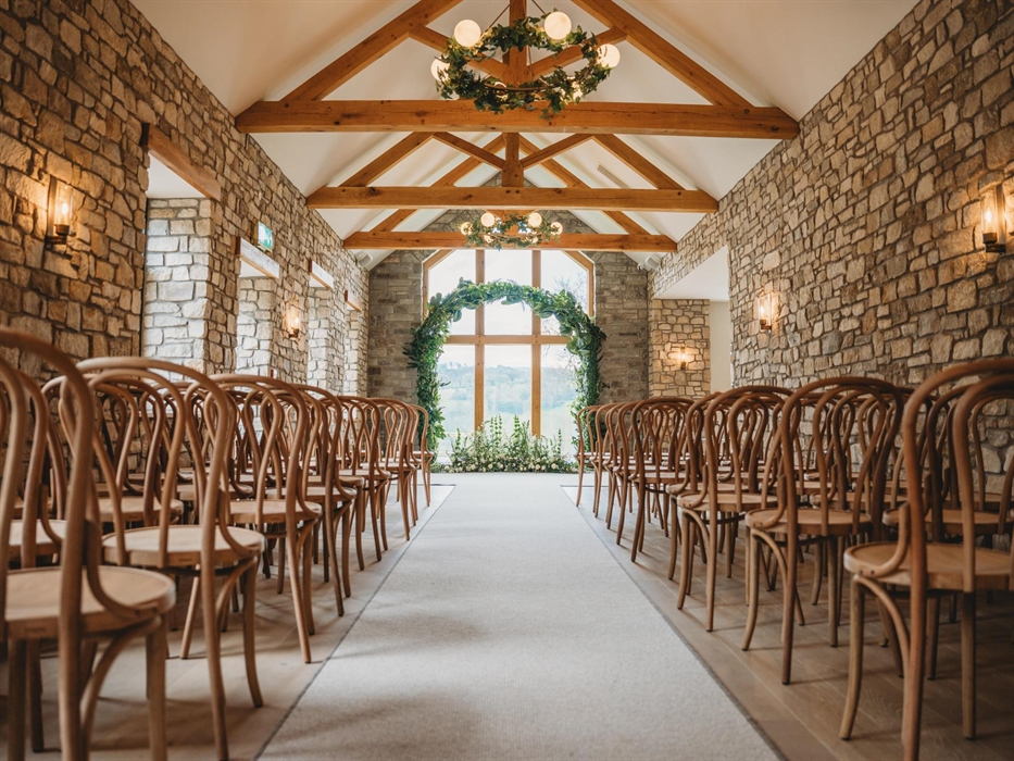 The Ceremony Room is a flexible, rectangular space seating up to 100 in cinema style. Ideal for business events, presentations, training, or banquetin