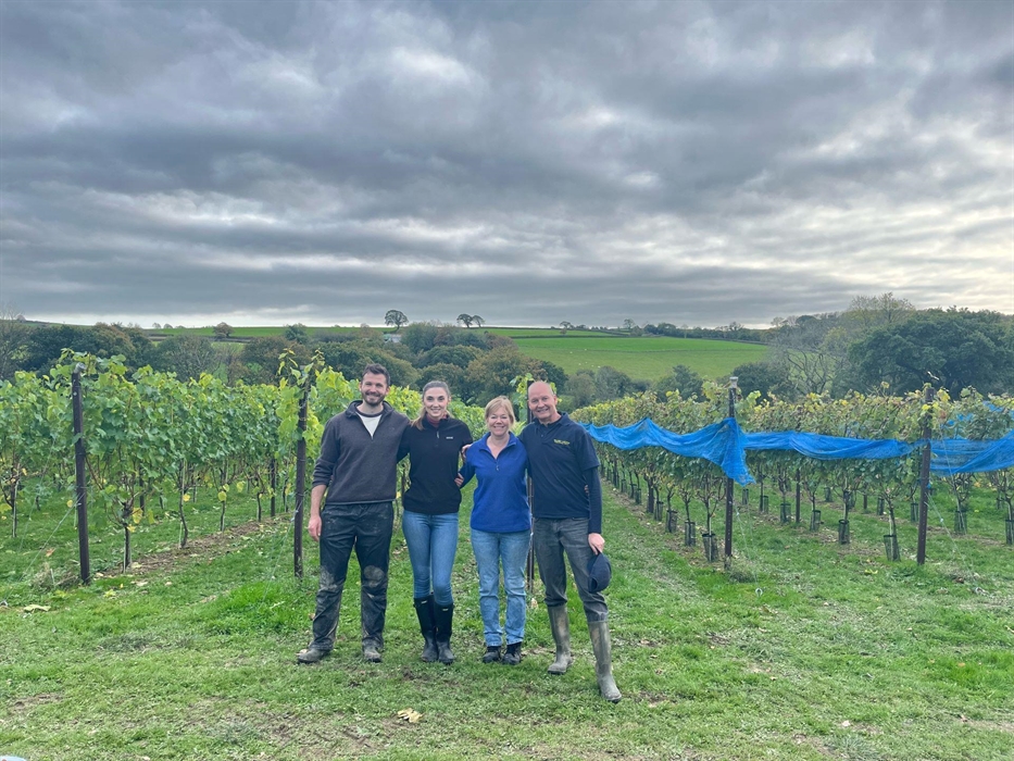 Team Velfrey post-harvest