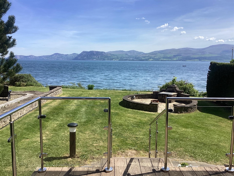 View of Snowdonia from Verandah