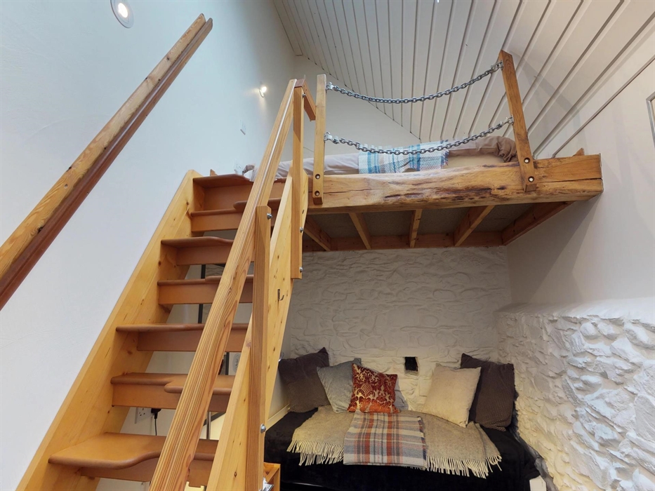 Mezzanine double room in the eco lodge