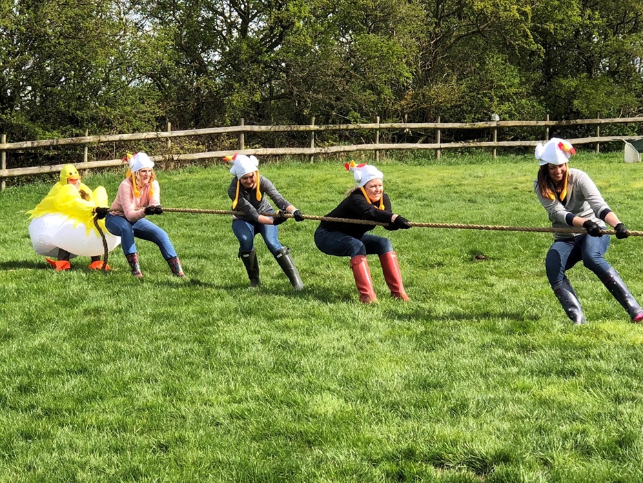 Group activities getting competitive