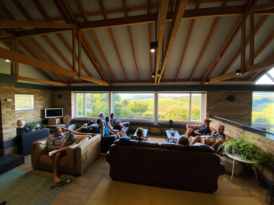 Time to rest and relax after a busy day.