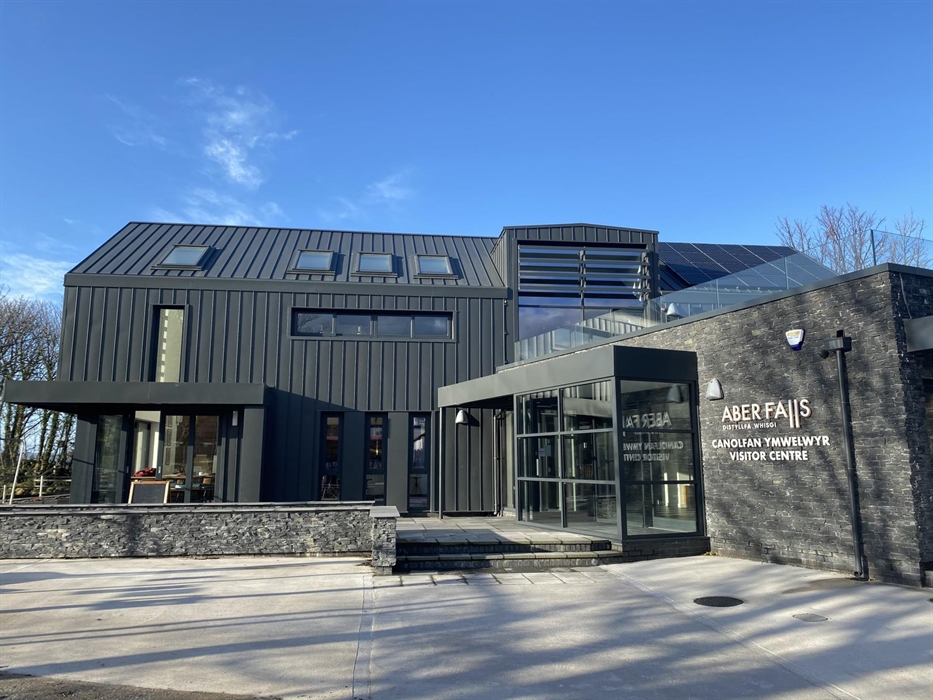 The Exterior of Aber Falls Distillery Visitor Centre