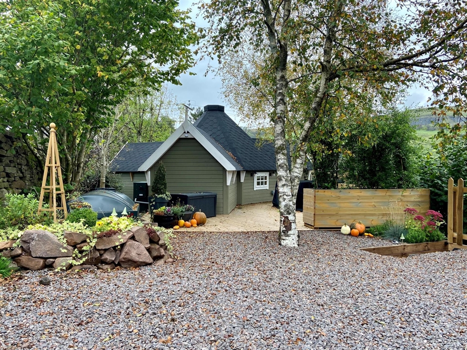 Access to Floras is directly off of the drive. The scenery changes regularly and lends itself to the seasons. A great space to relax, as long as the r