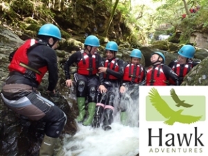 Gorge Walking with Hawk Adventures