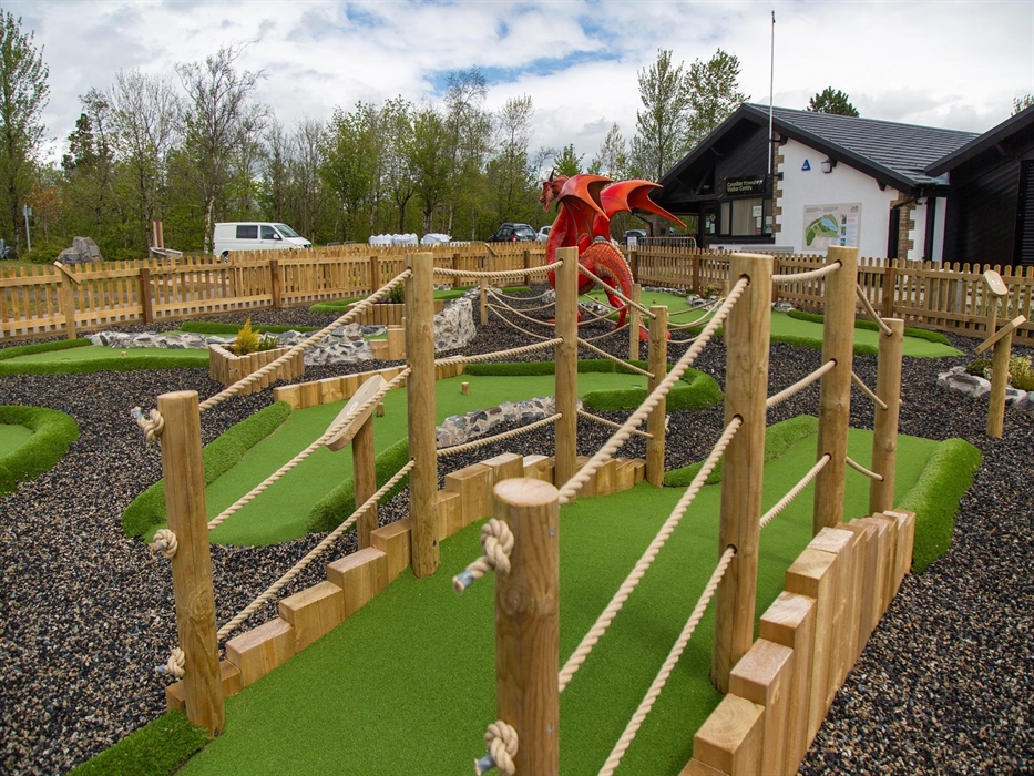 Our mini golf course, conveniently situation next to the visitor centre, provides fabulous family fun activity across 12 holes.  To play a round, simp