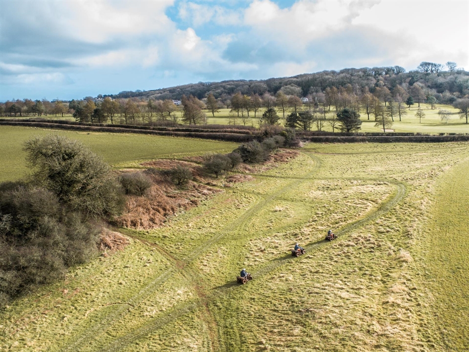 Drone shot of Trail Ride2