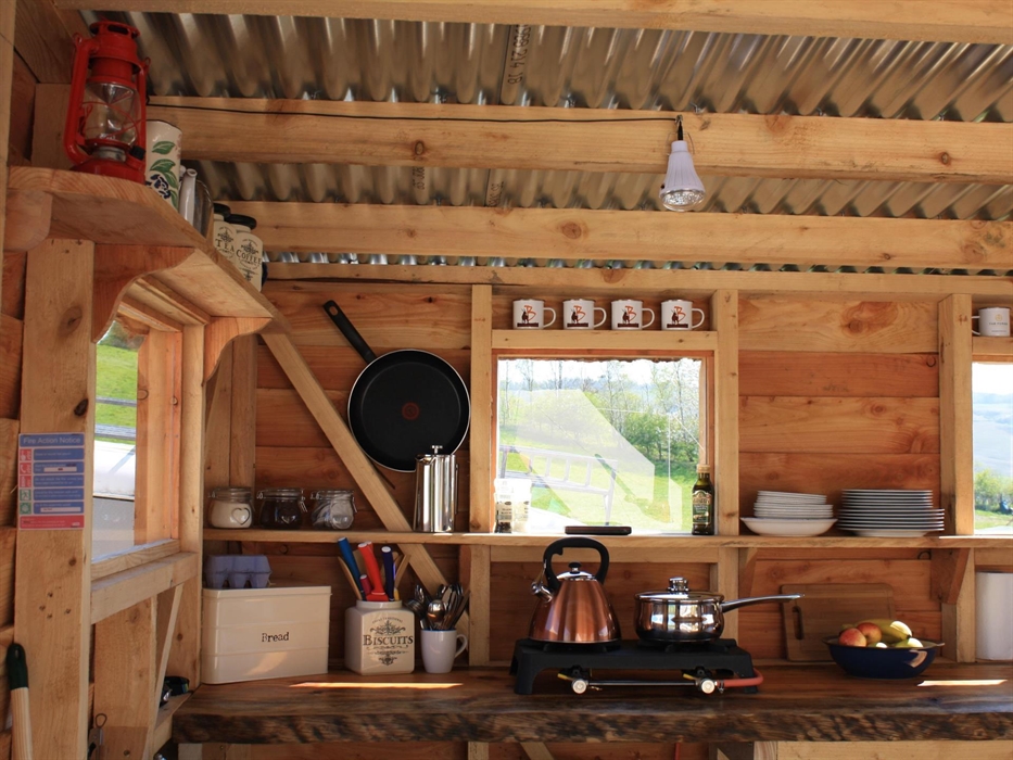 All the camp kitchens are very well equipped