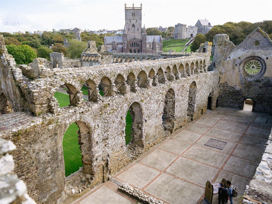 St Davids Bishops Palace and St Davids Cathedral