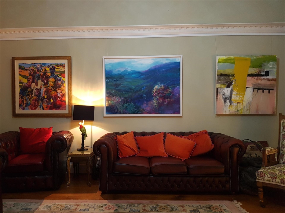 Winter Exhibtion in Glasfryn Hall