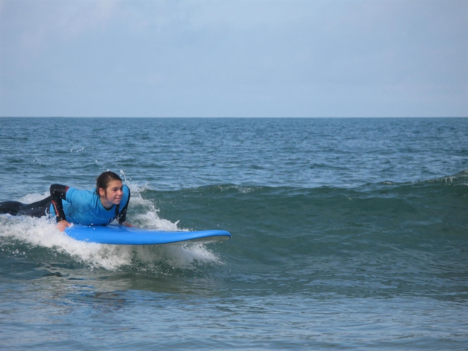 Surfing in St Davids Pembrokeshire