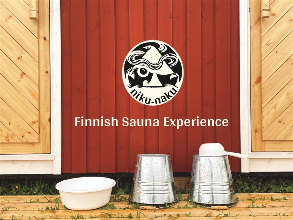 Wood-fired, Finnish sauna experience