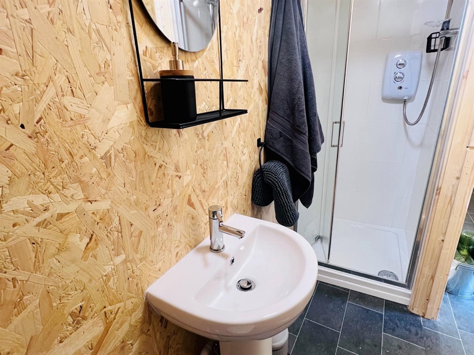 Ty Bunc now has an additional shower room in the converted garage.