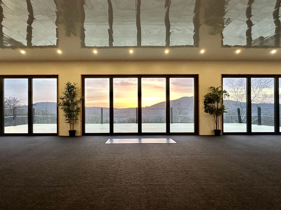 Because of the positioning of our studio high up on the Welsh mountainside we are fortunate to see a new sky every evening. A truly magical place to o