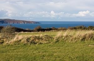 Sea view from Strumble guest room