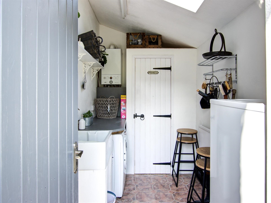 Washing machine, extra fridge, BBQ tool and extra fire wood