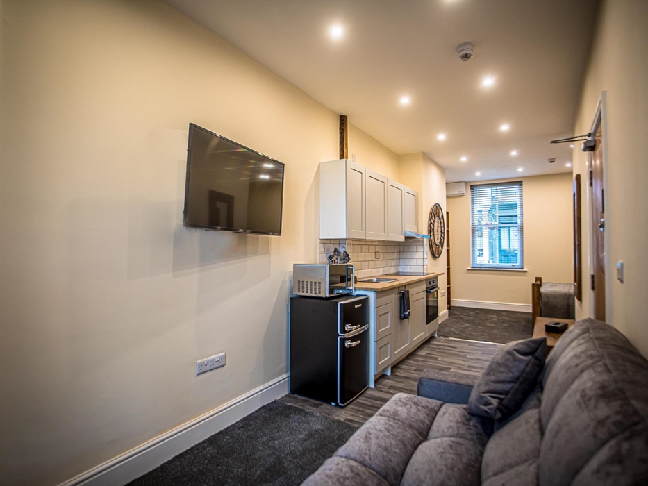 Example of  Studio room  apartments and  sofa bed