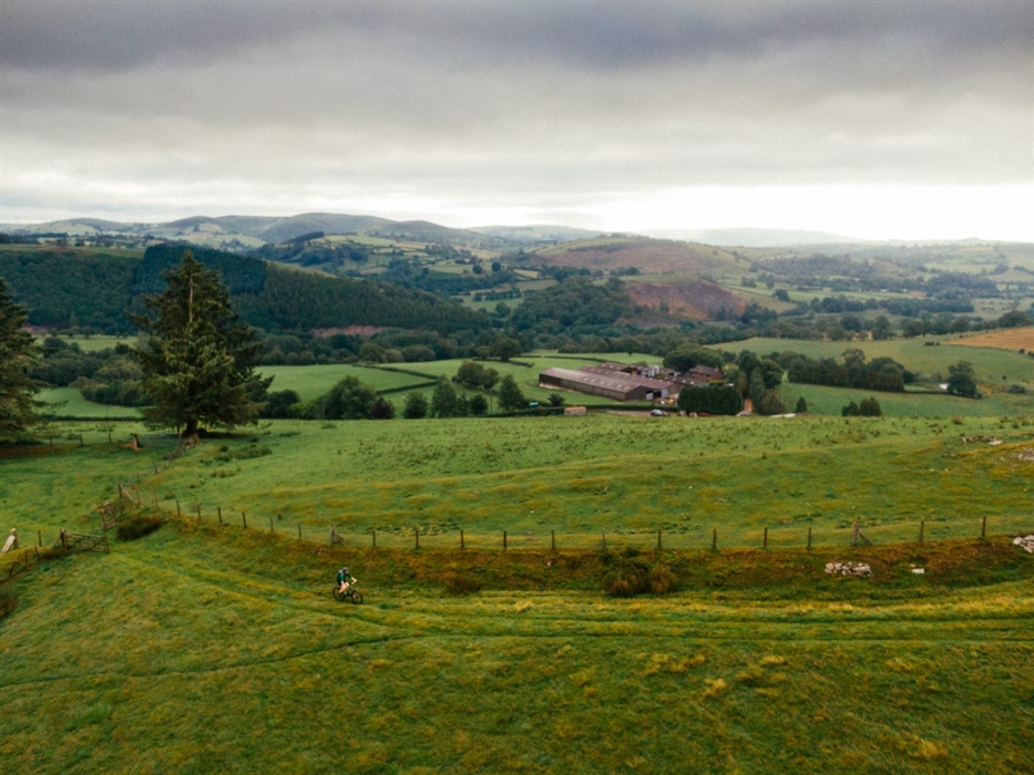 cycling on Glyndwr's way