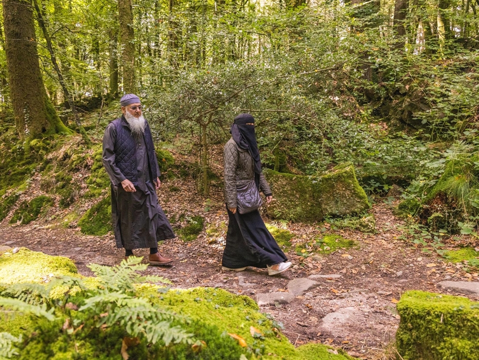 Walking at Whitestone