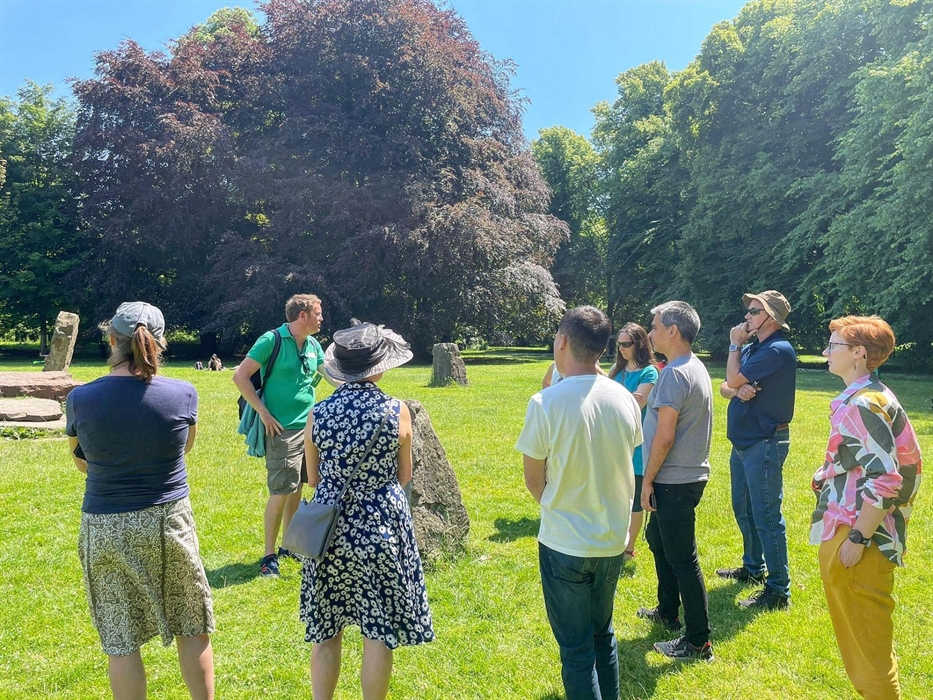 Cardiff walking tour in Bute Park