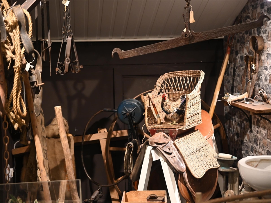 Our immersive installations cover many aspects of life in Rhayader and mid Wales, including Dairies, Barns and Navvies Huts