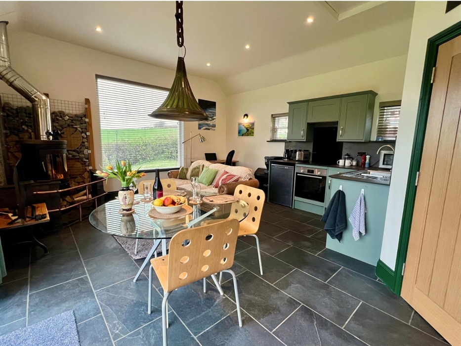 Open-plan living area