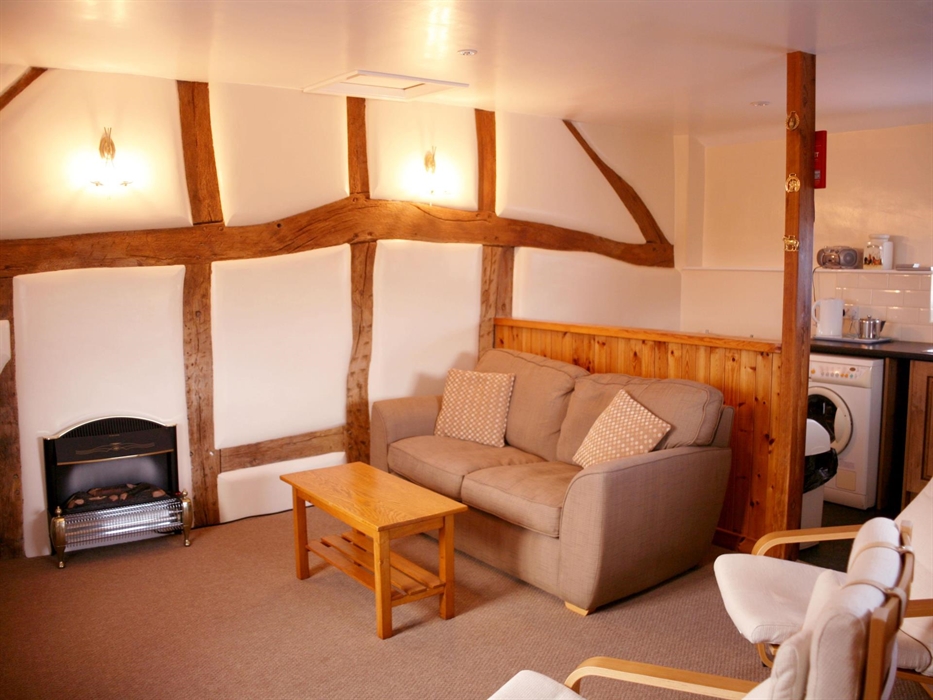 the kitchen and lounge are open plan on the first floor.