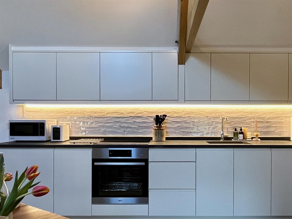 The kitchen are includes everything you need