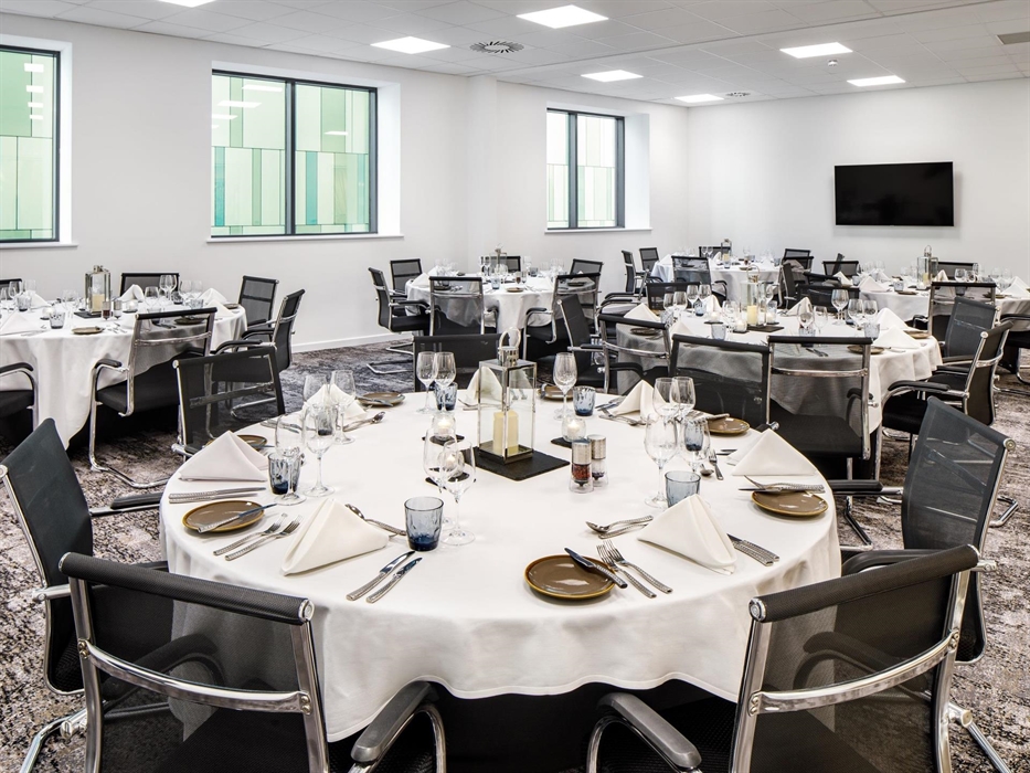 Meeting Room set for dinner