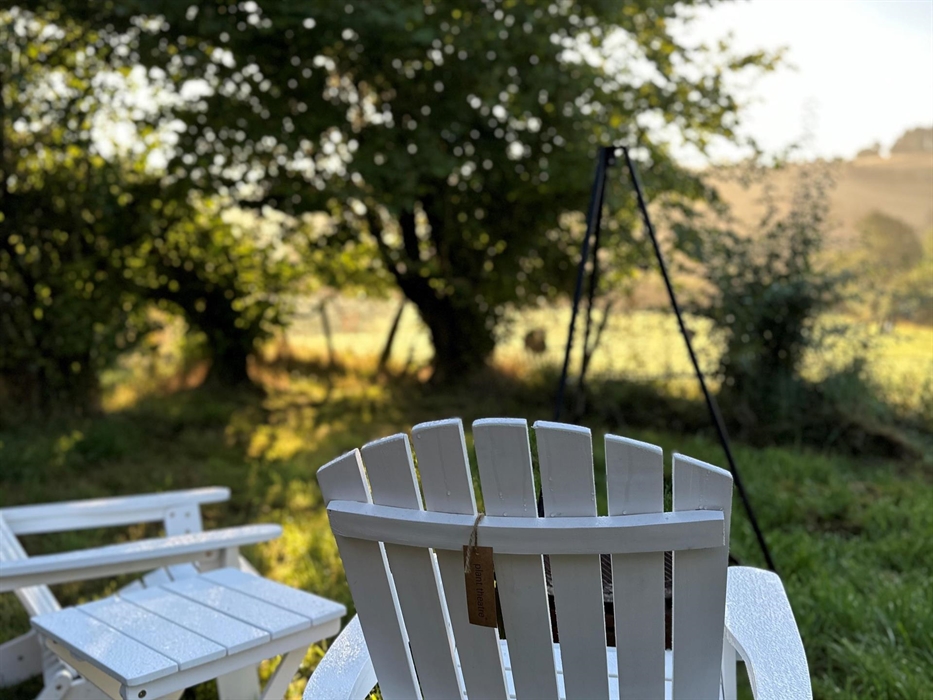 Relaxing taking in the views