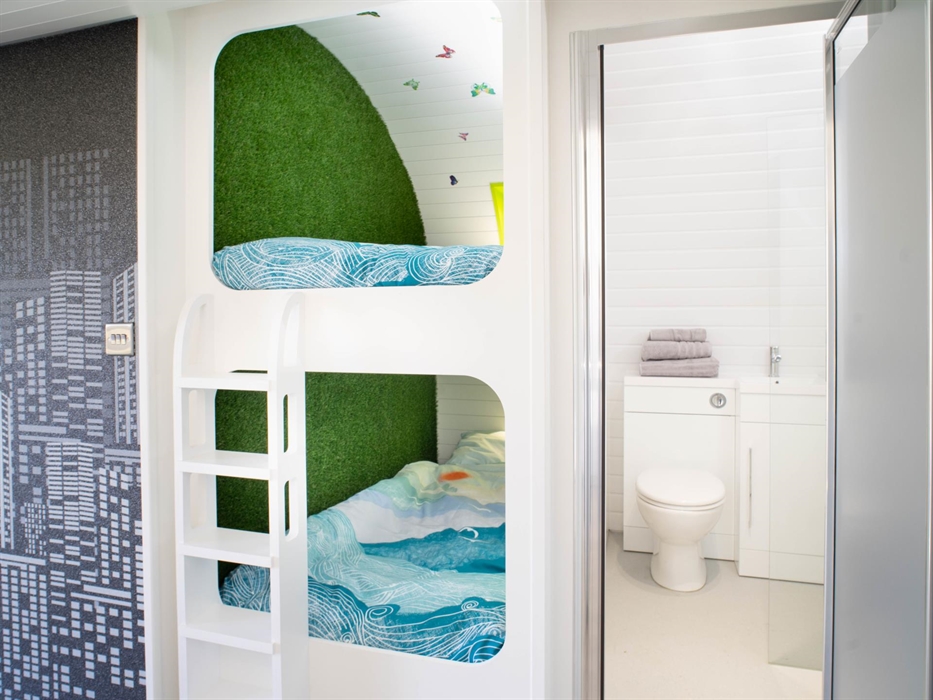 Lets Glamp Retro Luxury Glamping in West Wales - Madonna bunk bed