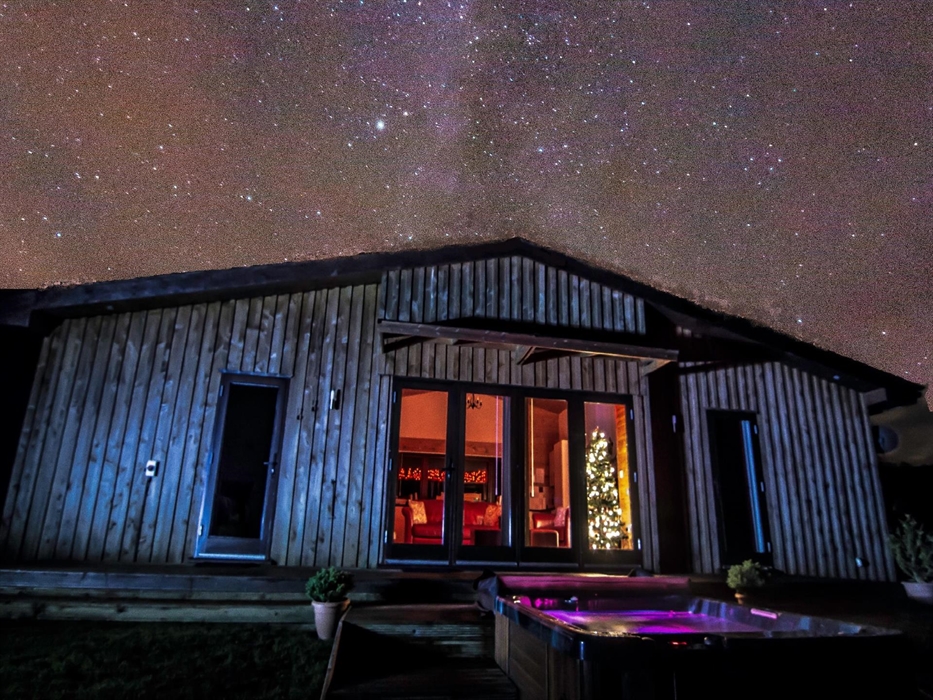 Watch the stars and the milky way with the dark skies.